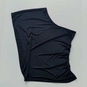 Women's Express XS One Shoulder Black Top EUC: Only worn once!